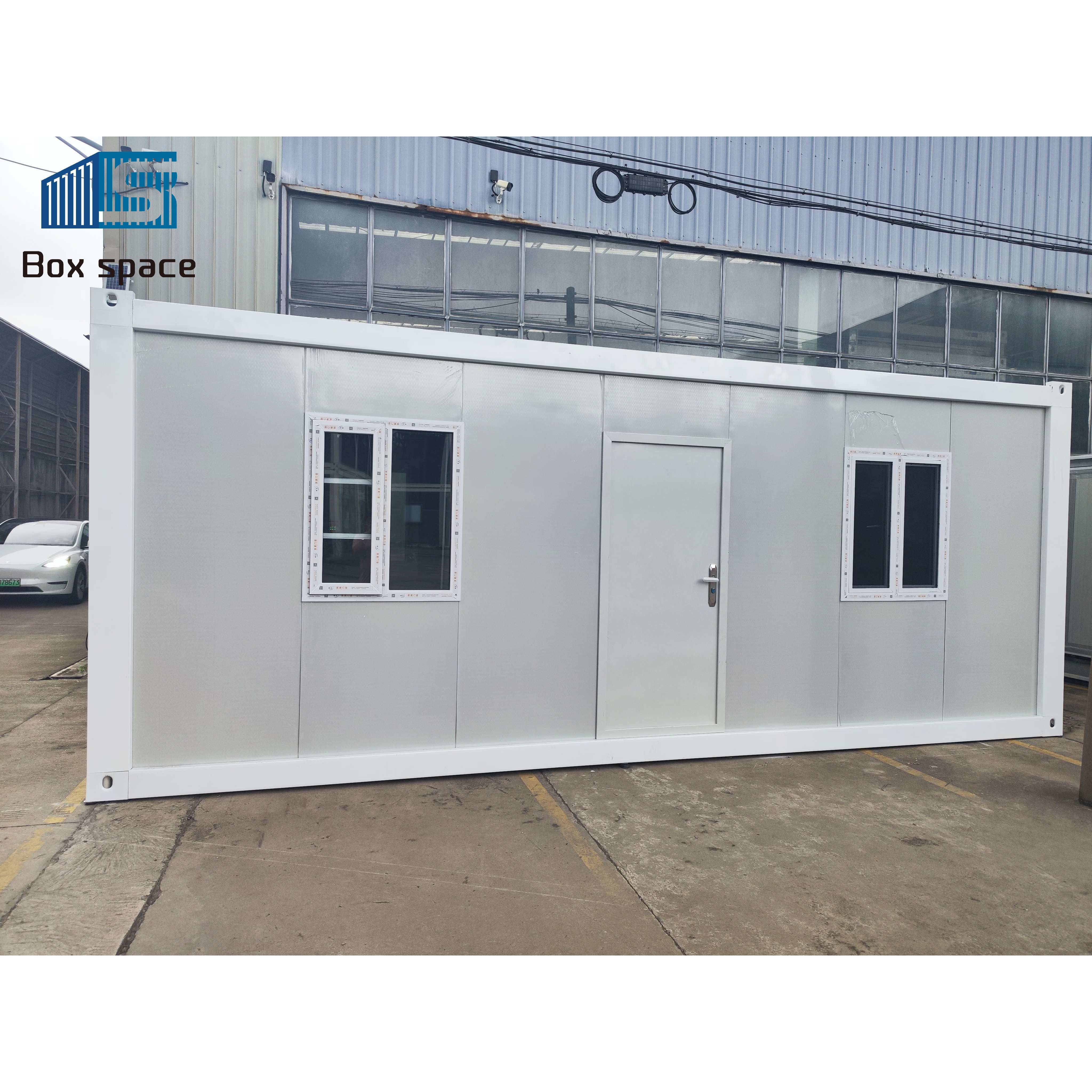 New Arrival Semi Flat Pack Container House Galvanized Steel Prefab House Container Frame Prefabricated Houses In China
