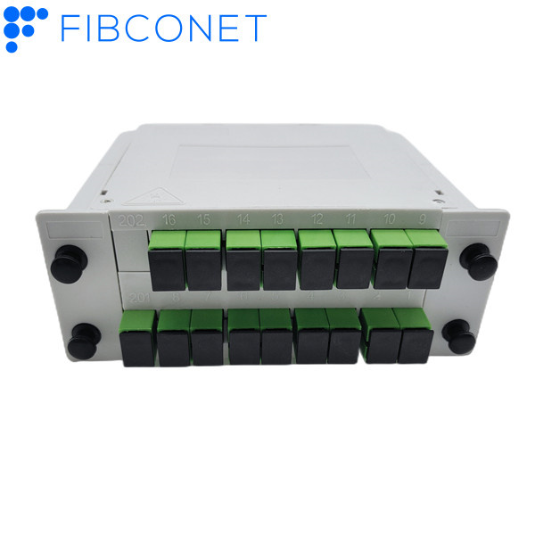 1 1*8 1*16 SC/LC APC/UPC Cassette Type Fiber Optic Equipment for Network Expansion