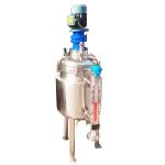 SUS304 Stainless Steel Mixing Vessel Liquid Mixer Vat 200RPM