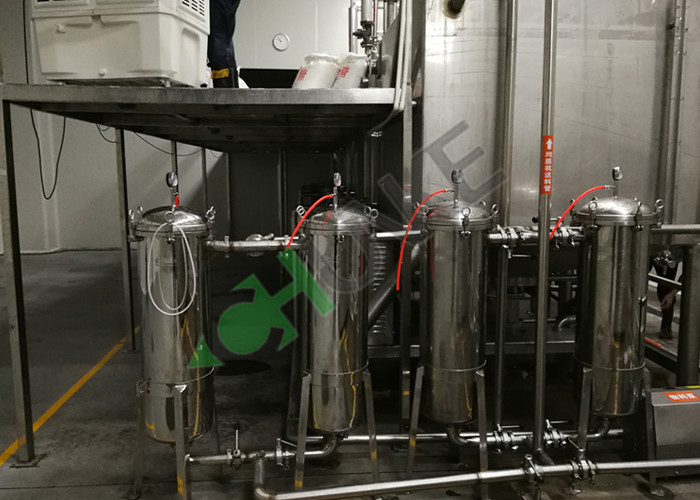High Efficiency Stainless Bag Water Filter Housing For Industrial Treatment Filtration System