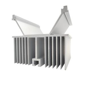 Quality High-quality extruded aluminum radiator metal radiator profile equipment can be customized wholesale