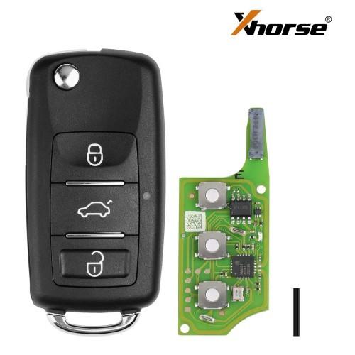 Cheap 2025 Xhorse XEB510EN Volkswagen B5 Type Super Remote with XT27B Super Chip for sale