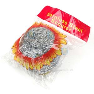 Quality AISI 410 / 430 Stainless Steel Scouring Ball Round Shape For Kitchen Cleaning wholesale