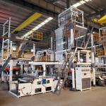 Double Layer Co-Extrusion Aba Blown Film Machine