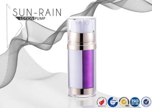 Quality 0.23cc Non spill round lotion bottle PMMA material SR-2252B cosmetic pump bottle wholesale
