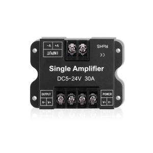 Quality 30A Iron Case LED Strip Amplifier Single Color Dimming For Monochrome Light Strip wholesale