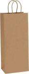 Kraft Paper Bags, 5.4"X3.3"X13" Recyclable Brown Wine Bags Paper Gift Bags