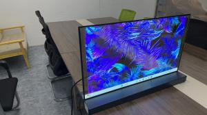 Quality 30 / 55 Inch Transparent OLED Screen Desktop Landscape Energy-Efficient For Retail Store Education Shopping Mall Hotel wholesale