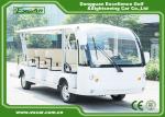 White 14 Person Electric Sightseeing Bus