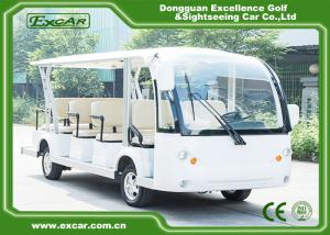 Quality White 14 Person Electric Sightseeing Bus wholesale