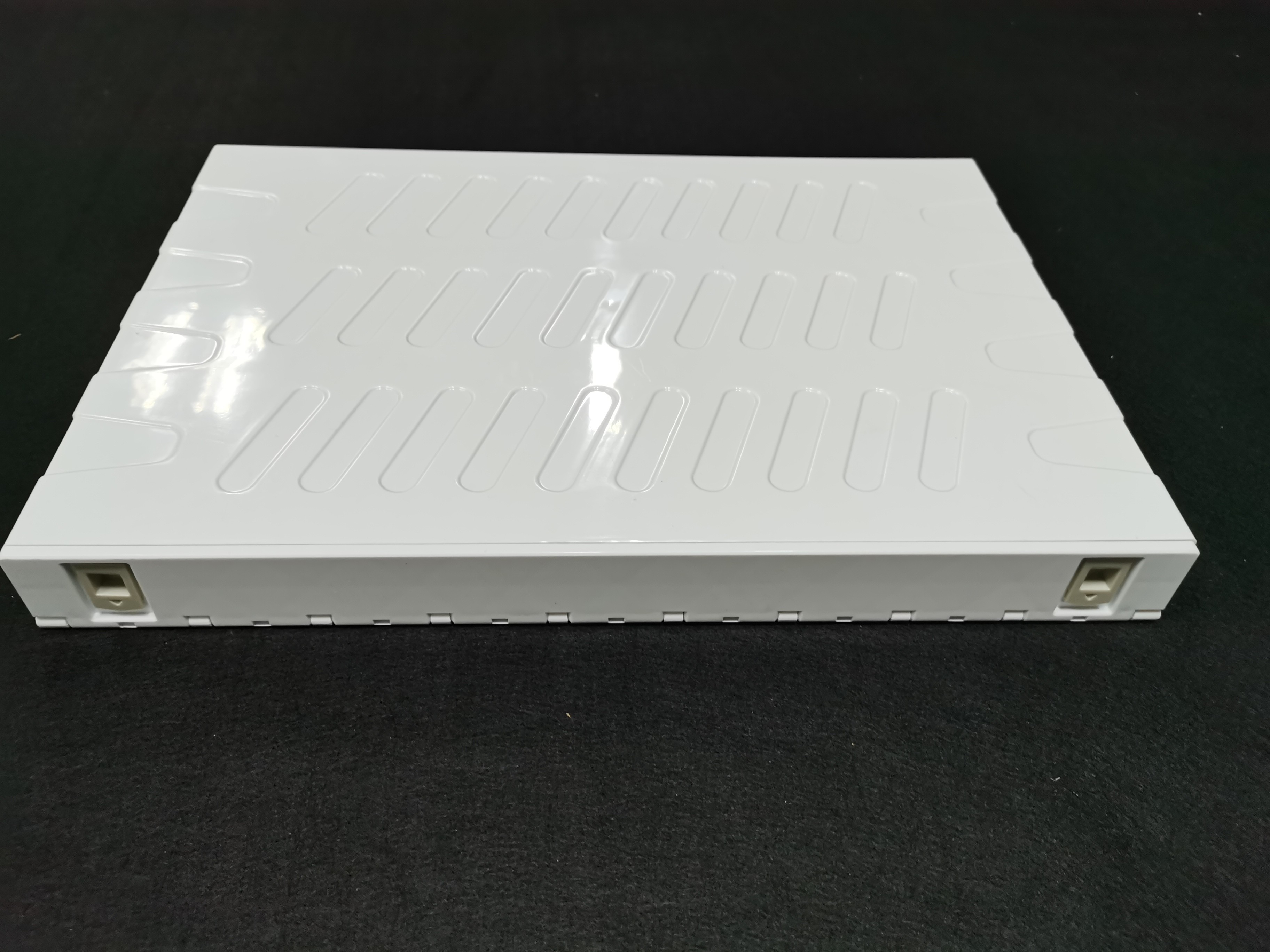 48fo Plastic Fiber Optic Patch Panels 2U FTTB 19 Inch 96 Cores CATV LC