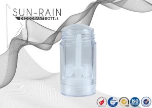 Quality Plastic Round 30ml Empty Deodorant Containers , Plastic Cosmetic Packaging SR1002A wholesale