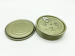 Recyclable Tin Can Lids Environmental Friendly Food Safety lacquer for dry food