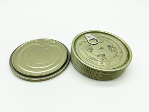 Quality Foil Seal Metal Can Tops , Canning Jar Lids Non Spill Food Geade High Safety wholesale