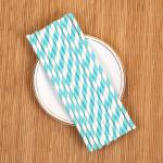 2016 hot sale striped paper straws party straws
