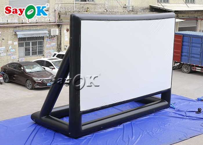 Backyard Movie Screens 6.9x3x5mH Airtight Inflatable Front Projection Cinema Screen
