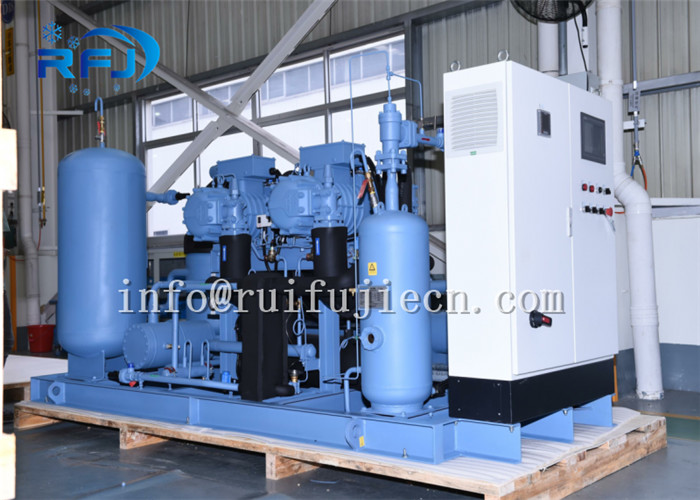 SRC-S-183-ZL Screw Type Compressor Semi Hermetic For Air Conditioning