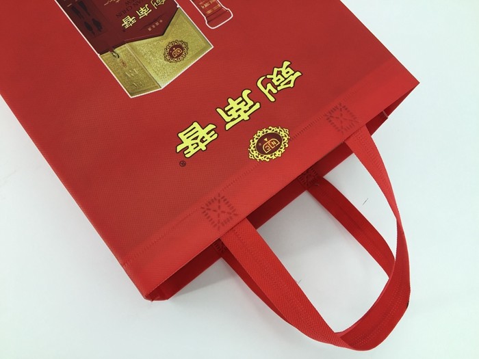 100gsm Eco lamination Non Woven Bag /Promotional Custom Laminated PP Non Woven Tote Shopping Bag