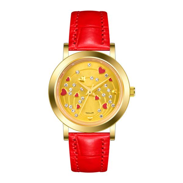 2022 Custom Fashion Stainless Steel Belt Genuine Leather Quartz Watch Private