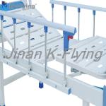 Portable 2 Cranks Healthcare Hospital Patient Manual Nursing Bed