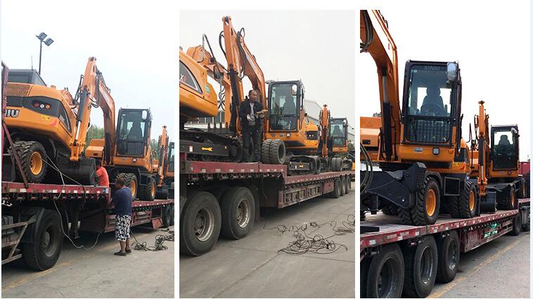 CHANGCHAI Engine DOOZER Excavator Joystick for Precise Control 3.5 ton mini excavator