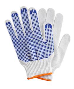 Quality PVC dotted gloves, Cotton PVC dotted gloves wholesale
