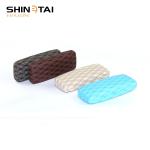 Manufacture PU Leather Sunglass Case Optical Metal Hard Case Spectacle Iron Case