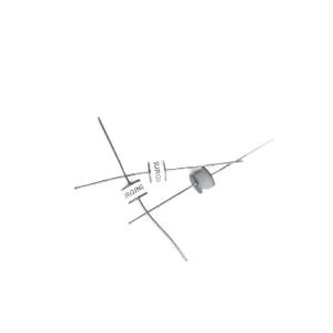Quality UL Recognized Axial Termination Coaxial Gas Discharge Tube With 2 Electrodes And 1pF Capacitance wholesale