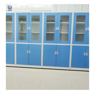 Quality Customizable Commercial Steel Storage Cabineta / Lab Cabinets With Key Lock Or Free Locking wholesale