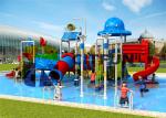 Commercial Outdoor Water Park Construction Fiberglass Children Aqua Park
