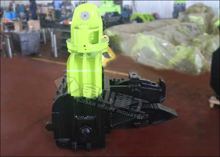 Rotating Motor Excavator Vibro Hammer For 35-50 Ton Excavator ZX350 ZX400