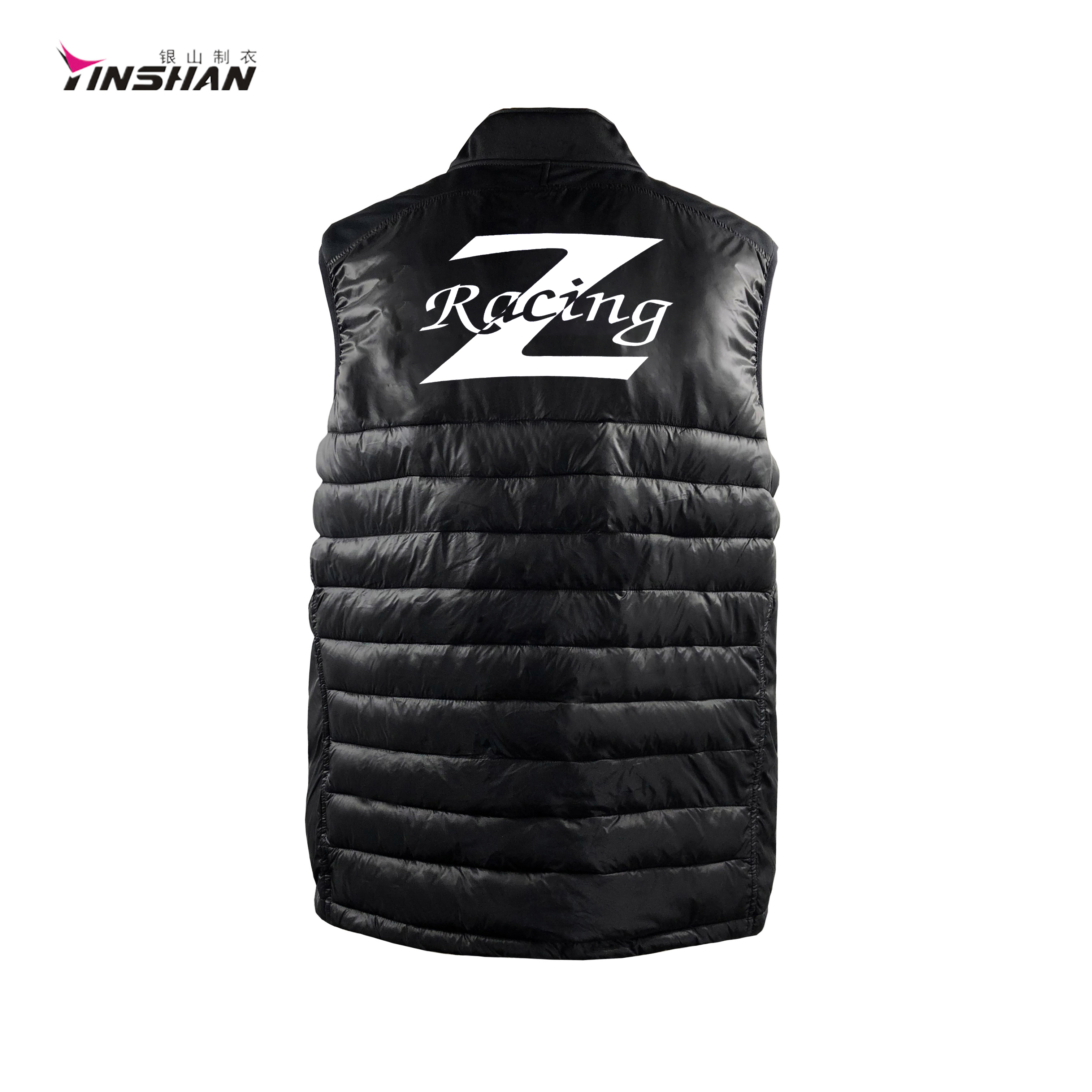 Light Weight Windproof Rider Equestrian Race Team Sports Vest Winter Poly Cotton Warm