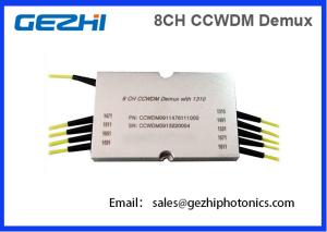 Quality 8CH CWDM Mux Demux CCWDM Module Compact Coarse Wavelength Division Multiplexer wholesale