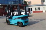 Pneumatic Tire Compact 1.5 Ton Electric Forklift Company With Hydraulic