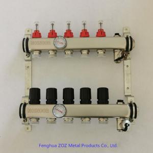 Quality ZZ18026 Stainless Steel Manifolds of Underfloor Heating System wholesale