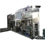 Roller Conveyor Output 120 BPH Barrel Water Filling Machine