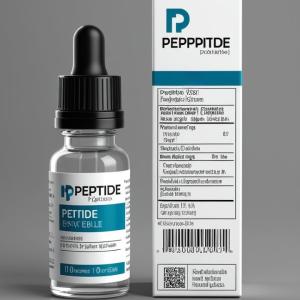 Quality Customizable Dropper Bottle Sticker for Pharmaceutical Oil Peptide Package wholesale