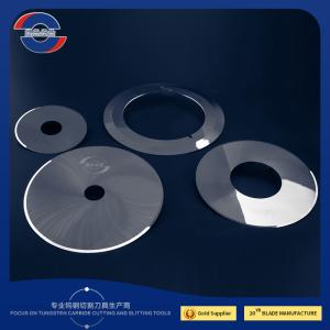 Quality Circular Carbide Slitter Blades Round Knife For Cutting Fabrics wholesale