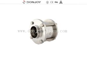 Quality Three Piece Welding Hydraulic Check Valve / one way check valve wholesale