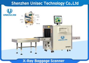 Quality Security Check Baggage Screening Airport Bag Scanner Machine Dual Energy Generator wholesale