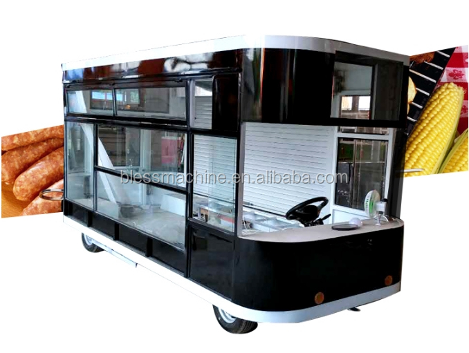 Outdoor 3 or 4 Wheels Food Cart for Garment Shops and Meat Processing Plants
