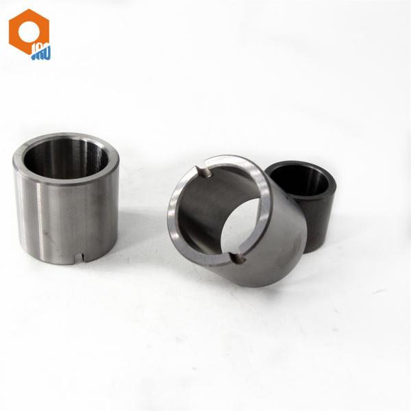OEM Tungsten Carbide Bushing Carbide Sleeves With Aligning Groove And Oil Hole