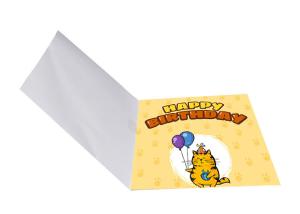 Quality Custom Logo Printing Musical Happy Birthday Card Audio Greeting For Festival wholesale
