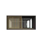 20ft Deluxe Prefabricated Room Prefabricated Container Villa with Wall 50/75