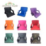 84*63*7cm Folding Cushion Stadium Chair Oxford Cloth Bleacher For Football