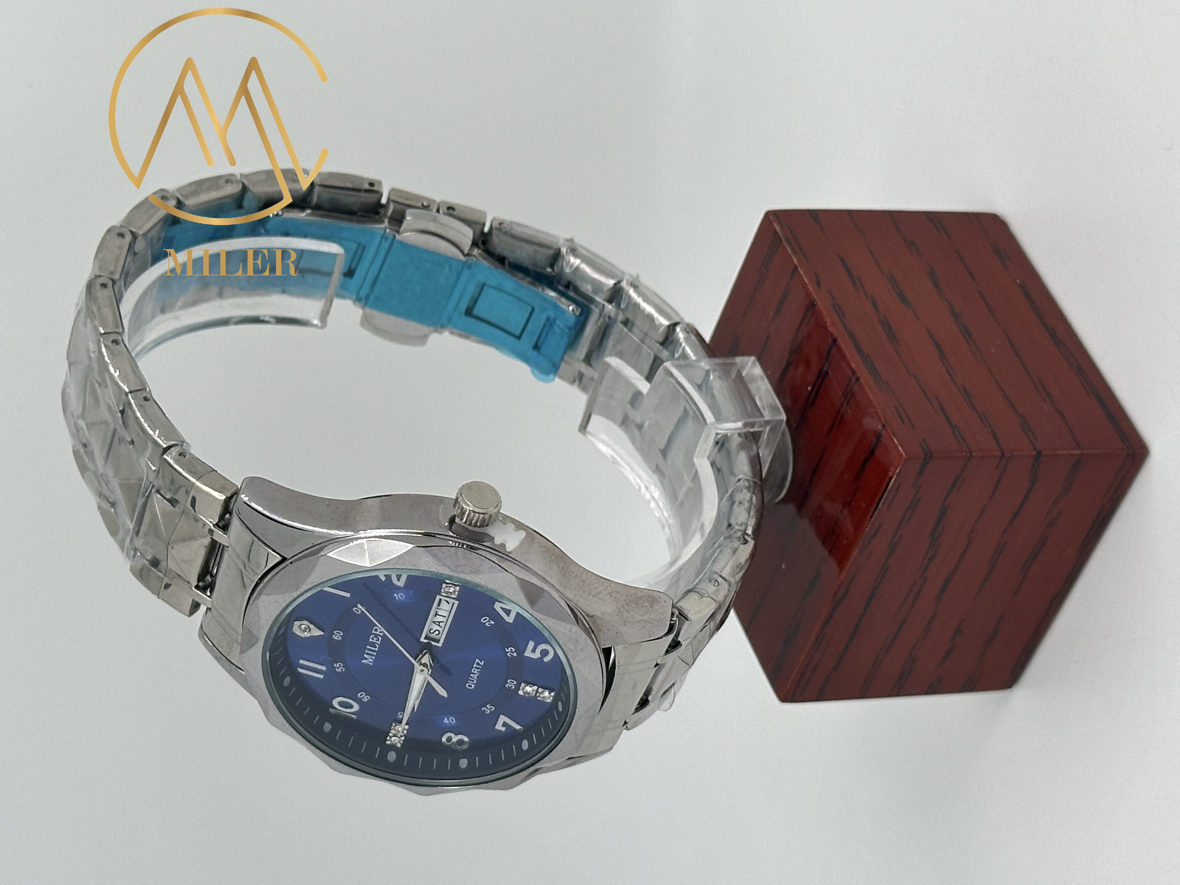 Manufacturer Stainless Steel Strap Watch For Men 3ATM Waterproof
