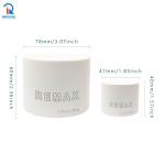 Empty 50g 100g Rainbow-colored Screw Cap Cream Jar Fast Delivery Logo Customizab