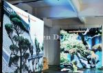 Iron Cabinet Indoor Full Color LED Display Advertising 5mm Pixels SMD2121 Black