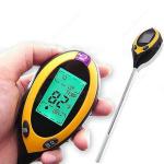 4in1 Plant Soil PH Moisture Light Soil Meter Thermometer Temperature Tester