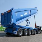 CIMC 5 Axle Tractor Tipper Trailer for Sale Hydraulic Tipping In Africa